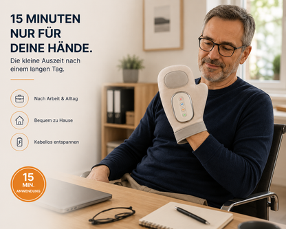 Handmassagegerät mit Wärme für Hand & Handgelenk