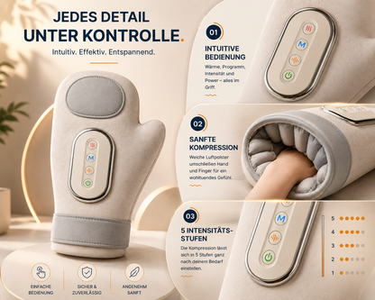 Handmassagegerät mit Wärme für Hand & Handgelenk